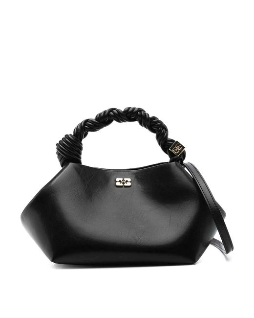 ハンドバッグ GANNI SMALL HANDBAG BAU Black Black Small GANNI Bou Bag | GANNI US