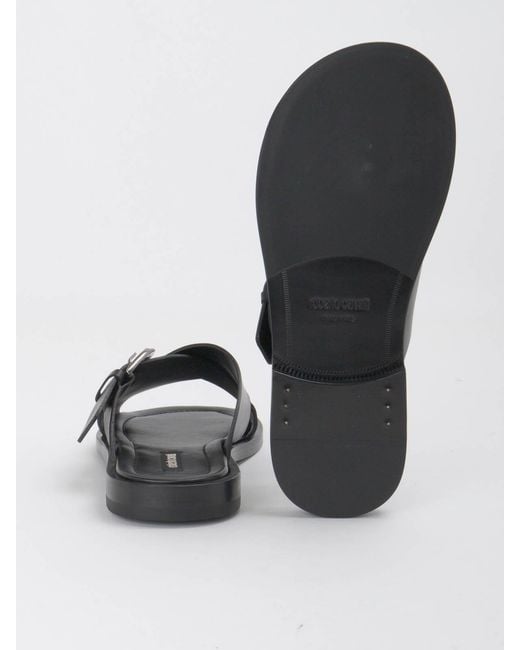 Roberto Cavalli Gray Slippers for men