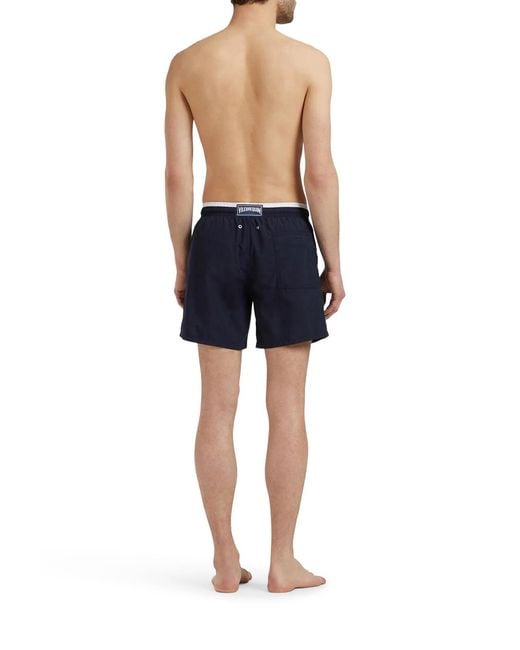 Vilebrequin Blue Two-Tone Swimsuit for men