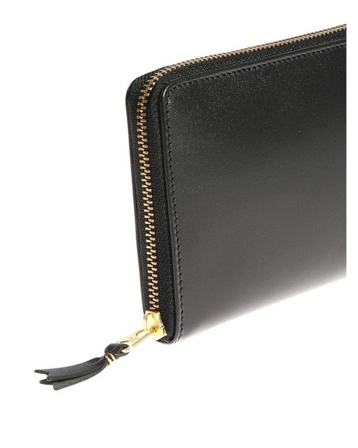 Comme des Garçons White Smooth Leather Wallet