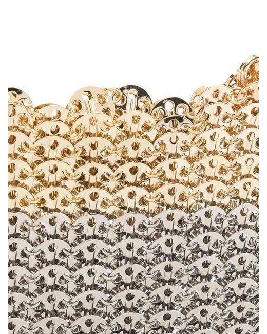 Borsa Skyline di Rabanne in White