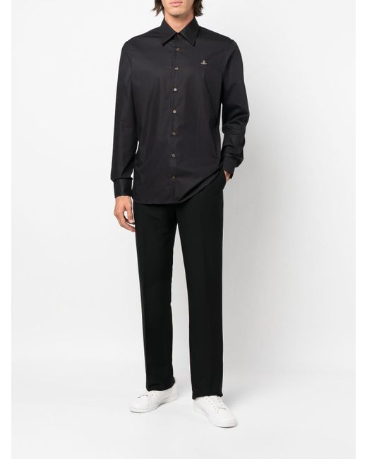 Vivienne Westwood Black Organic Cotton Shirt for men