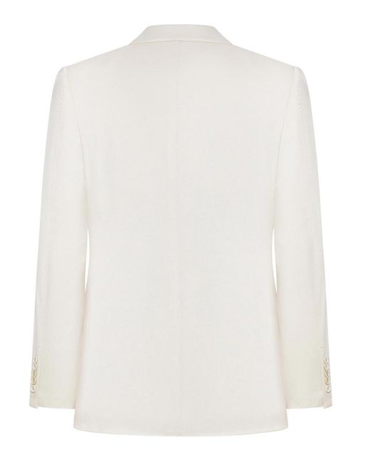 Tom Ford White Shelton Blazer for men