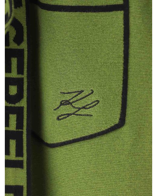 Karl Lagerfeld Green Cardigans
