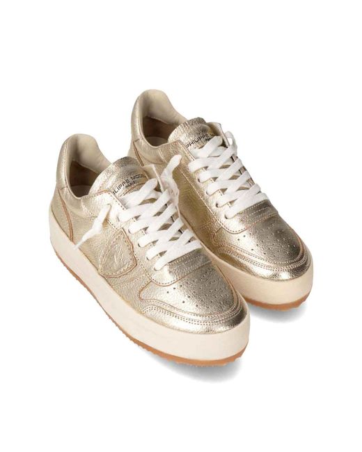 Philippe Model White Sneakers