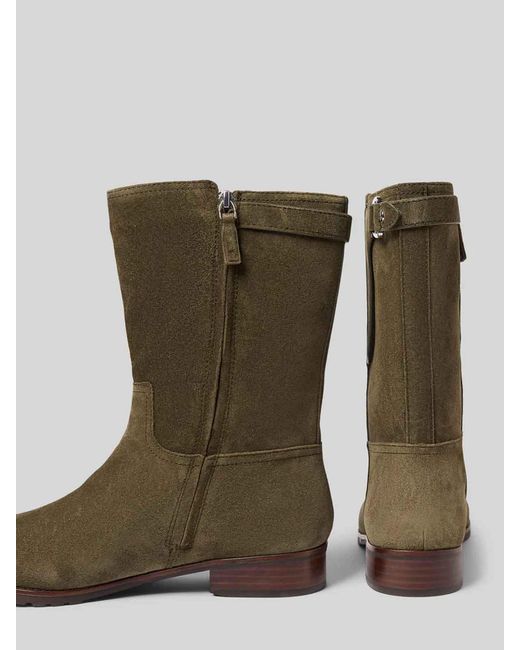 Ralph Lauren Green Tasha Mid-Boots-Mid Boot