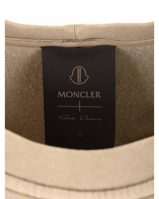Moncler Natural Sleeveless Sweatshirt