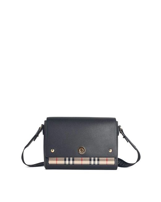 Burberry Blue Medium Leather Bag