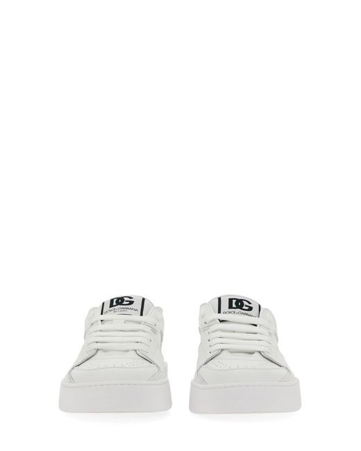 Dolce & Gabbana White Sneakers New Rome for men