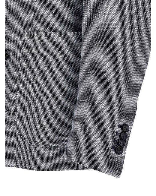 Tagliatore Gray Montecarlo Blazer for men