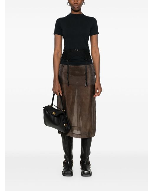 Balenciaga Black T-Shirts And Polos