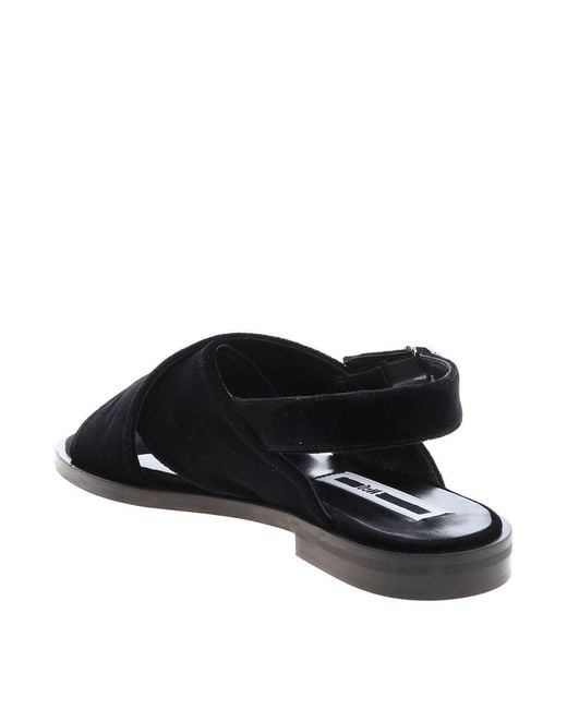 McQ Alexander McQueen Black Kim Sandals