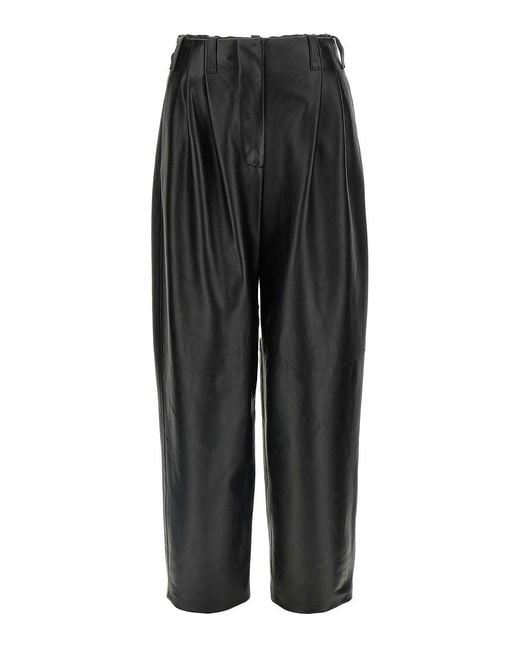 Givenchy Black Leather Pants