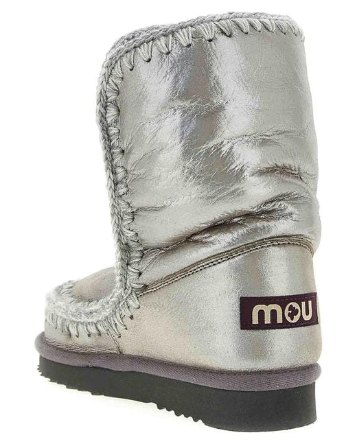 Mou Gray Eskimo 24 Ankle Boots
