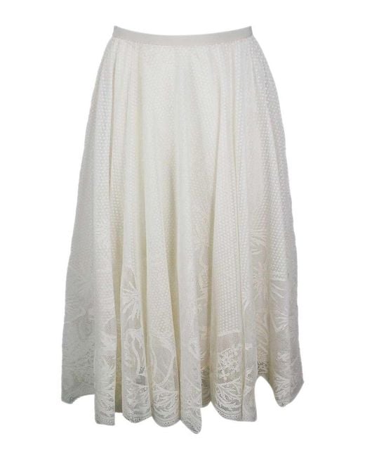 Fabiana Filippi White Skirts 68Co 32Pa