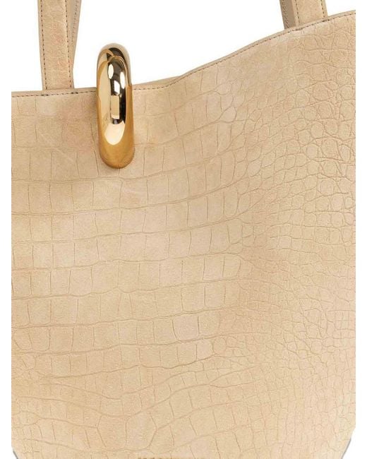 Borsa A Secchiello di Jacquemus in White