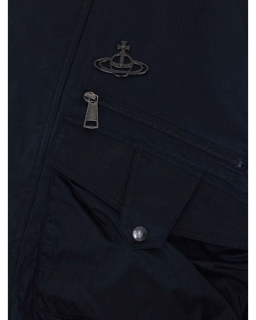 Vivienne Westwood Blue Bomber for men