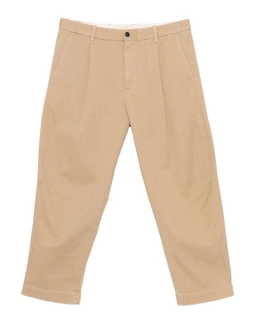 Nine:inthe:morning Natural Pants With Button Fastening for men