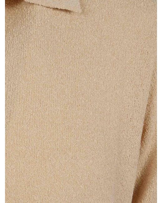 Drumohr Natural Polo With Logo for men