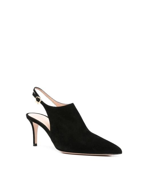 Gianvito Rossi Black Bazel