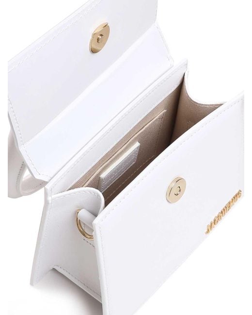 Jacquemus White Le Chiquito Moyen Bag