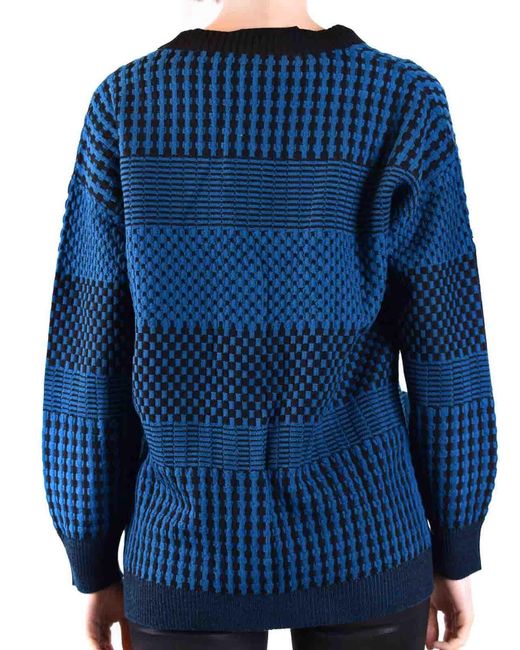 Diane von Furstenberg Blue Sweater