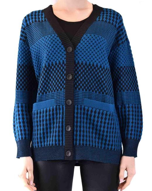 Diane von Furstenberg Blue Sweater