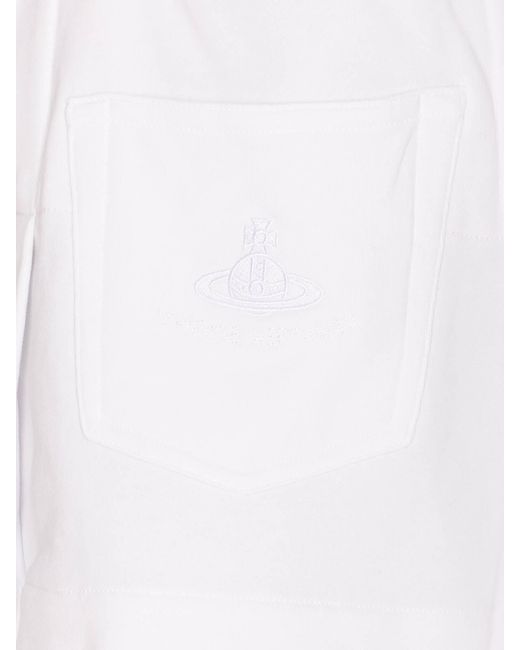 Vivienne Westwood White Cheerleader Skirt