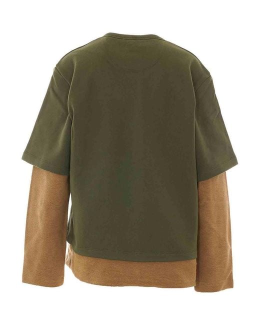 The Attico Green Sweatshirt