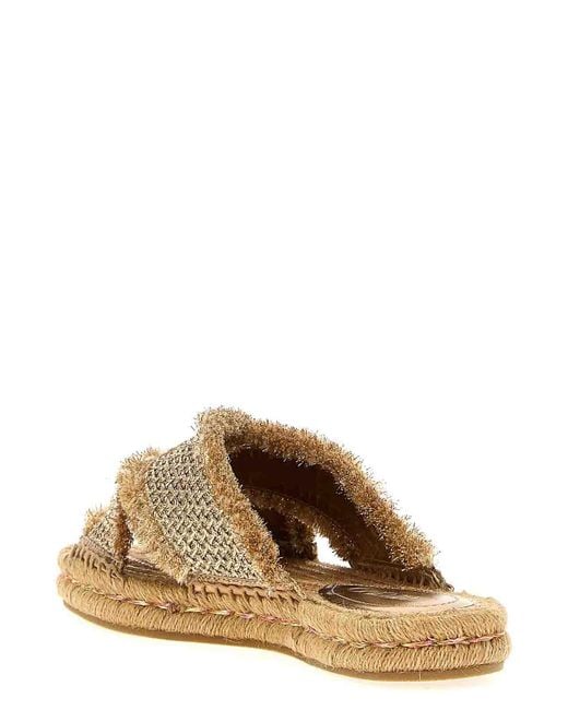 Jimmy Choo Metallic Aciel Sandals