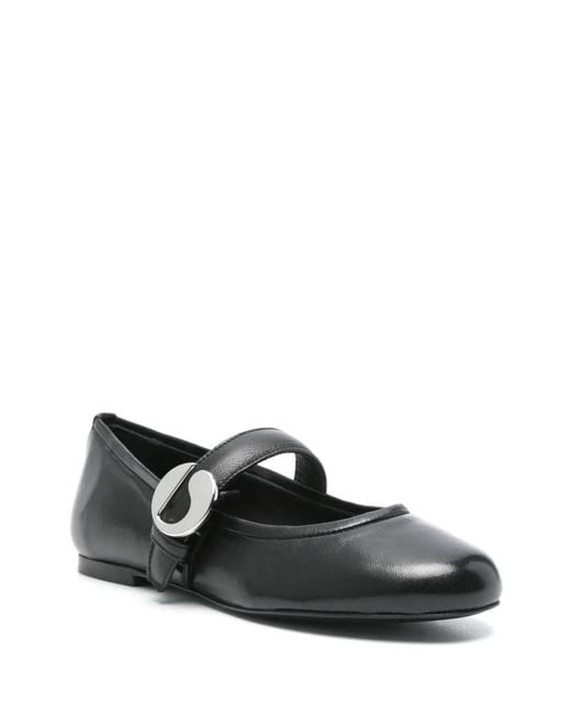 Coperni Black Ballerina Belt Flat