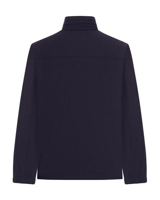 Fay Blue Stretch Jersey Travel Jacket for men