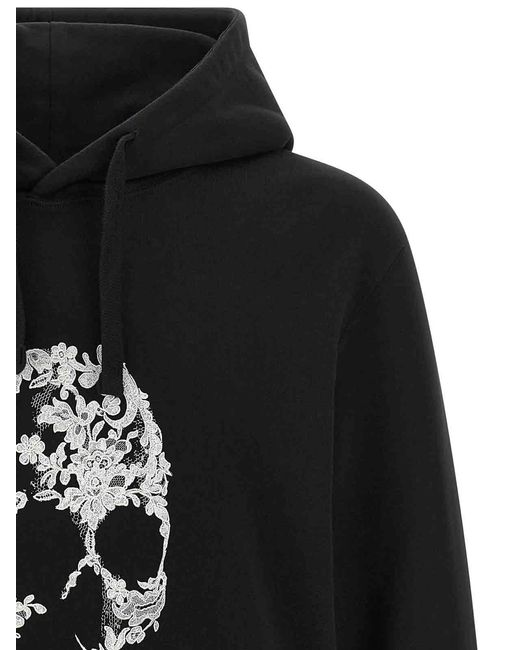 McQueen Blue Hoodie for men