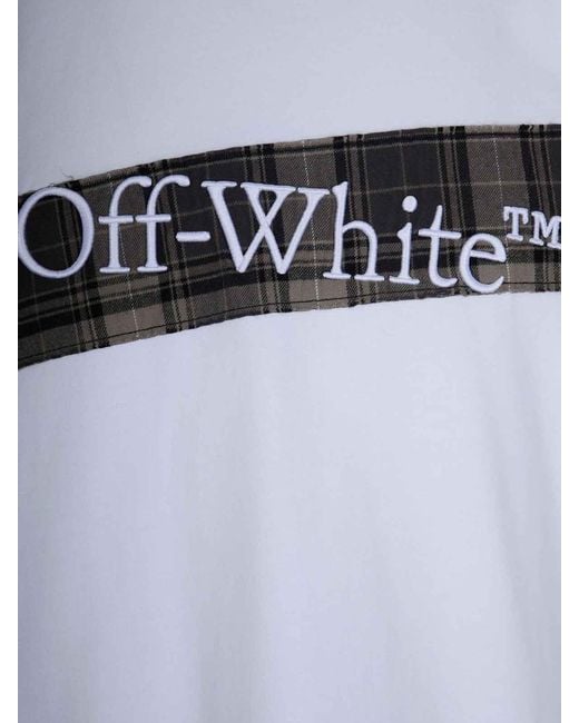 Off-White c/o Virgil Abloh White Crew Neck T-Shirt for men