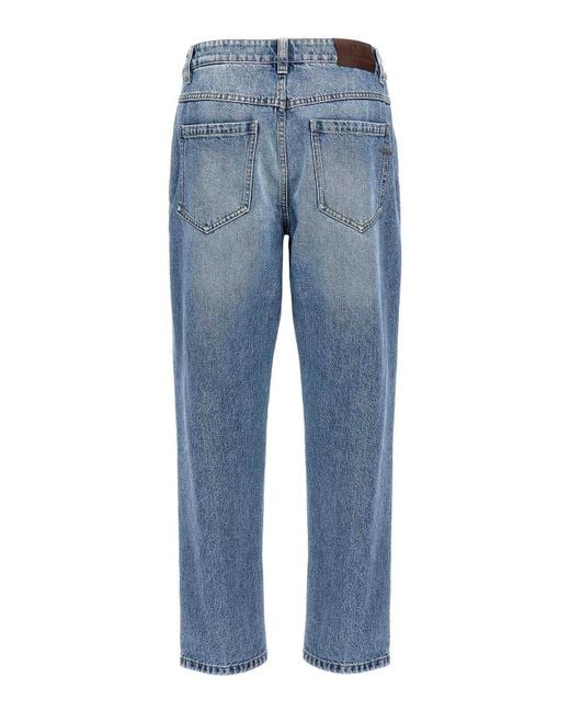 Brunello Cucinelli Blue Denim Jeans