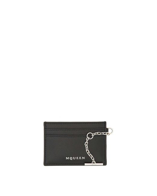 McQueen White Wallets & Purses
