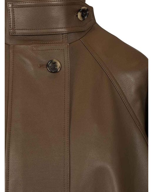 Loewe Brown Short Parka
