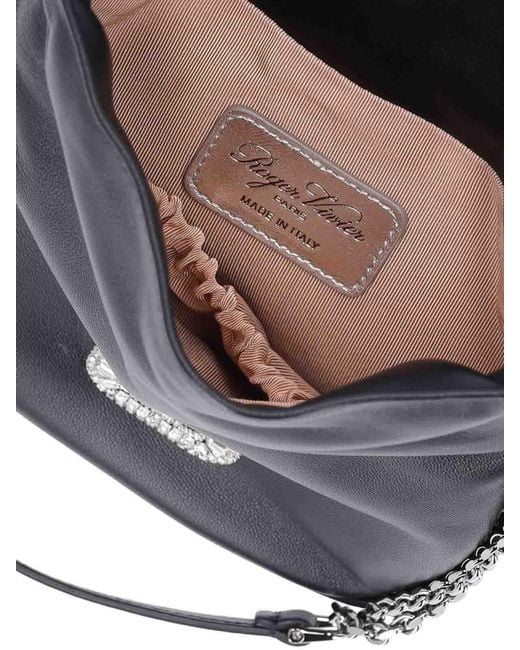 Borsa Mini di Roger Vivier in Blue