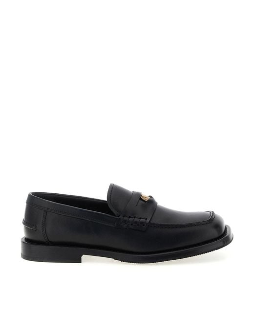 Moschino Black Berlin Loafers for men