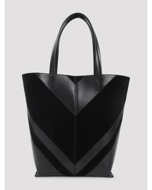 Phoebe Philo Black Pot Cabas Tote Bag