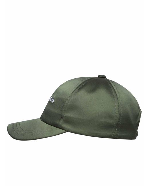 Balmain Green Logo Hat for men