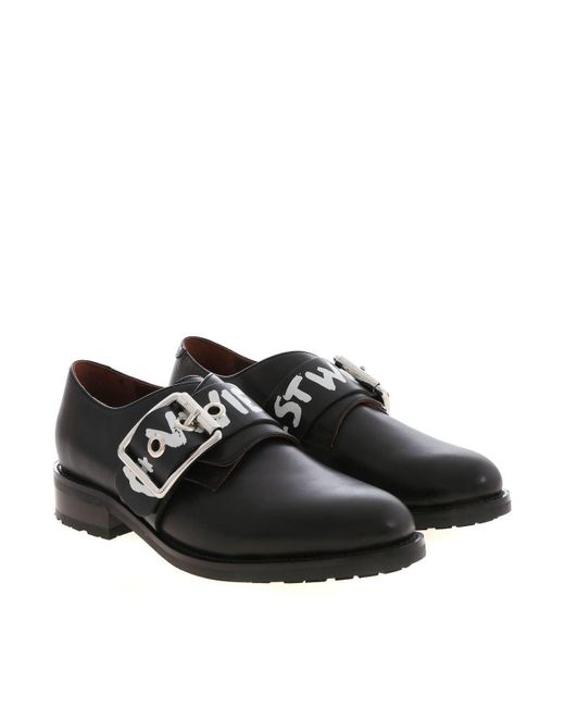 Vivienne Westwood Black Alex Monk Strap
