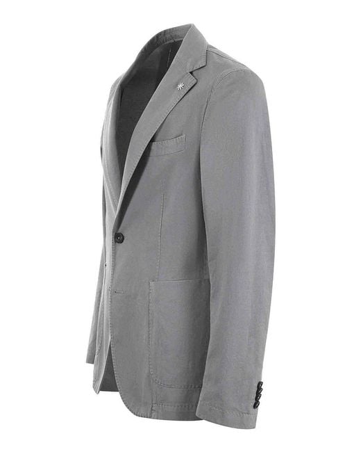 Manuel Ritz Gray Jacket for men