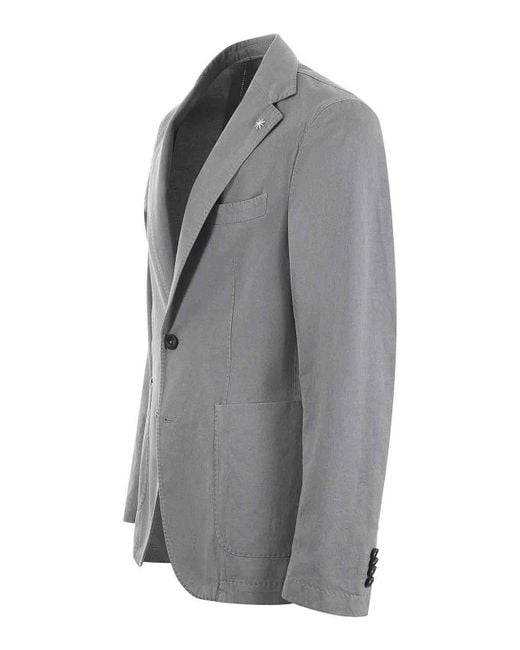 Manuel Ritz Gray Jacket for men