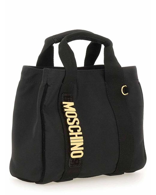 Moschino Black Bag With Logo
