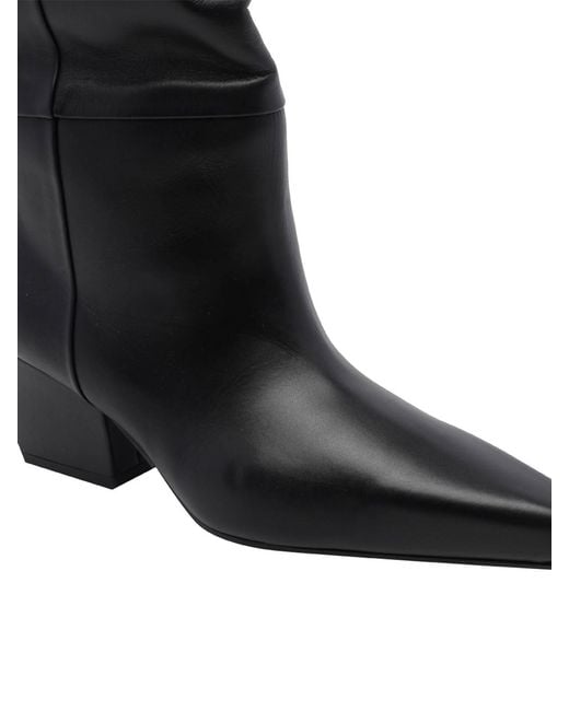 Paris Texas Black Jane Boots