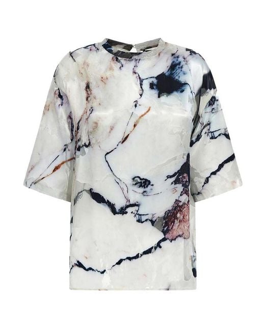Roberto Cavalli Gray T-Shirt