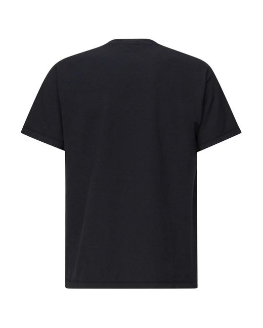 Stone Island Black Ghost Cotton T-Shirt for men
