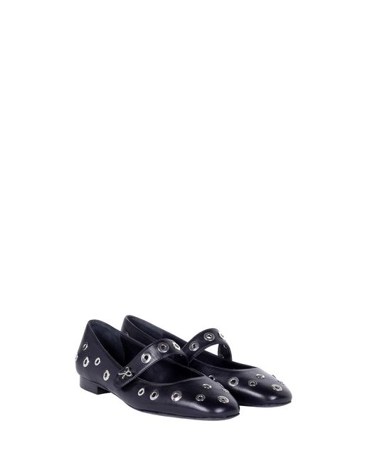 Roberto Festa Blue Leather Ballerina
