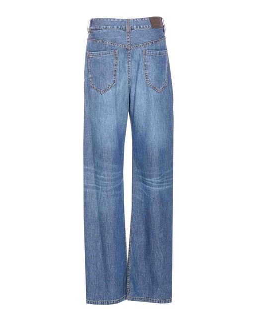 Brunello Cucinelli Blue Denim Jeans